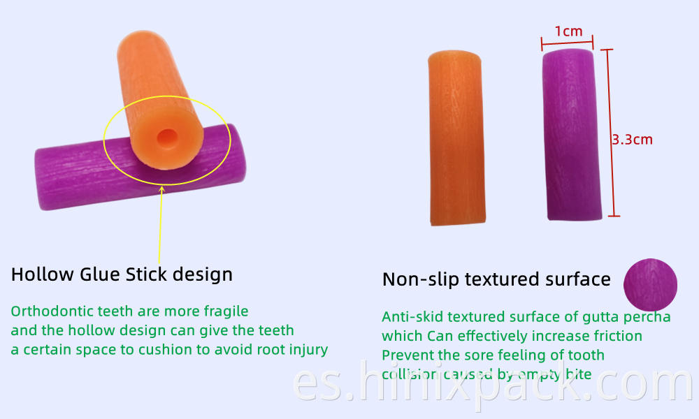 Silicona de grado alimenticio Diferente sabor alineador de ortodoncia dental bandeja